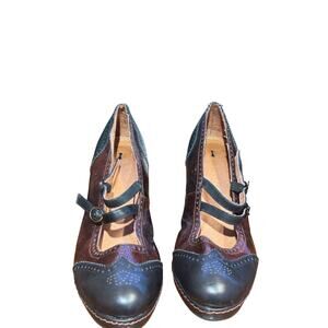 Anthropologie Schuler and Sons Philadelphia Oxford Heels size 9.5